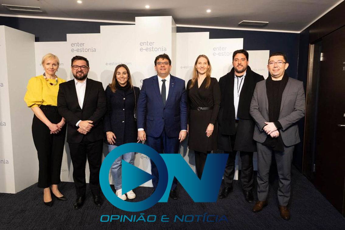 Rafael anuncia na Estônia que o Piauí implantará tecnologia para interligar todos órgãos estaduais